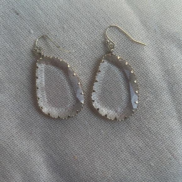 Anthropologie crystal earrings - Picture 2 of 2